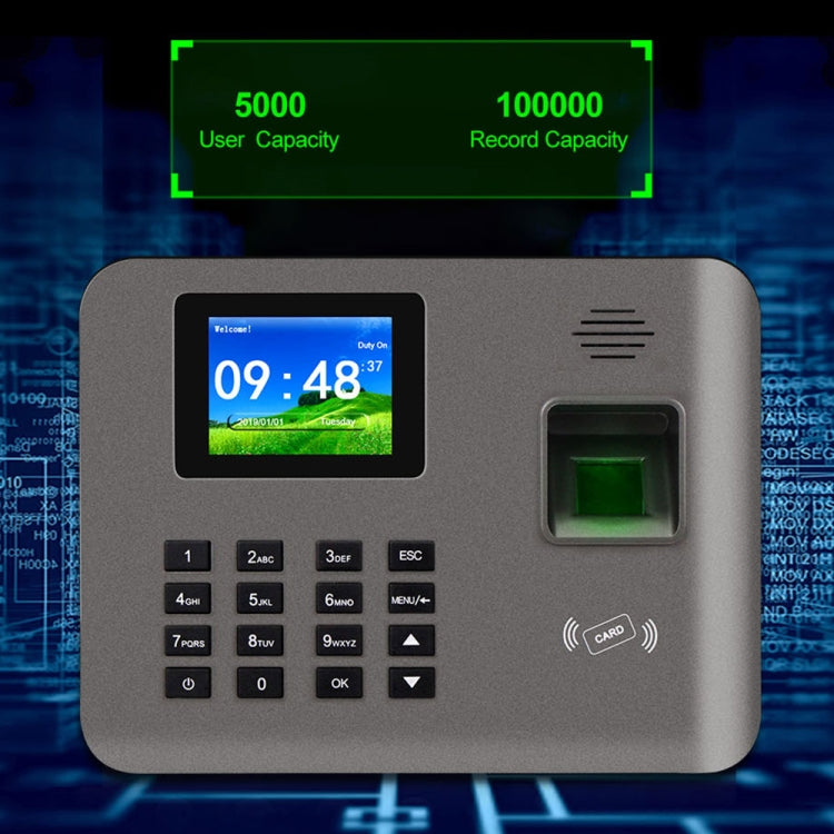 Lettore impronte digitali Realand AL321 con schermo 2,4"