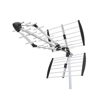 Outdoor Antenna | UHF | Reception range: ?50 km | LTE700 | Gain: 13.5 dB | 75 Ohm | Antenna length: 1085 mm | ABS / Aluminium