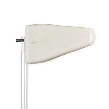 5G/4G/3G Antenna | 5G | Indoor & Outdoor | 698-5000 MHz | Gain: 11 dB | 4.00 m | White