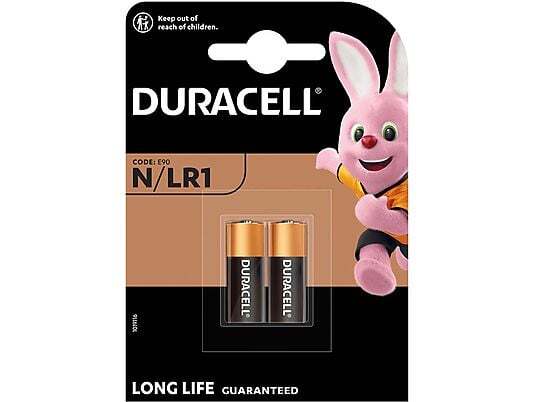 Batterie Alcaline Duracell N/LR1 1,5V - Confezione da 2 pezzi