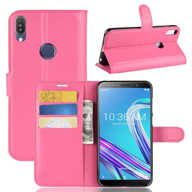 Custodia in pelle con portafoglio per Asus Zenfone Max Pro M1