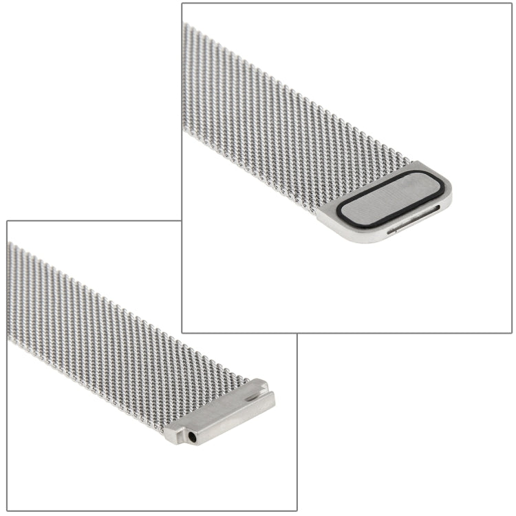 Cinturino magnetico da 18 mm con cinturino milanese in acciaio inossidabile con chiusura magnetica con cinturino per cinturino Huawei Watch 5, Milanese Loop