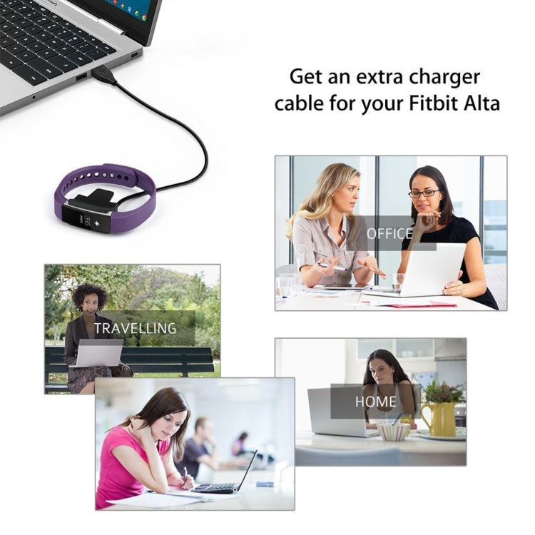 Per cavo clip caricatore USB Fitbit Alta Watch, lunghezza: 30 cm
