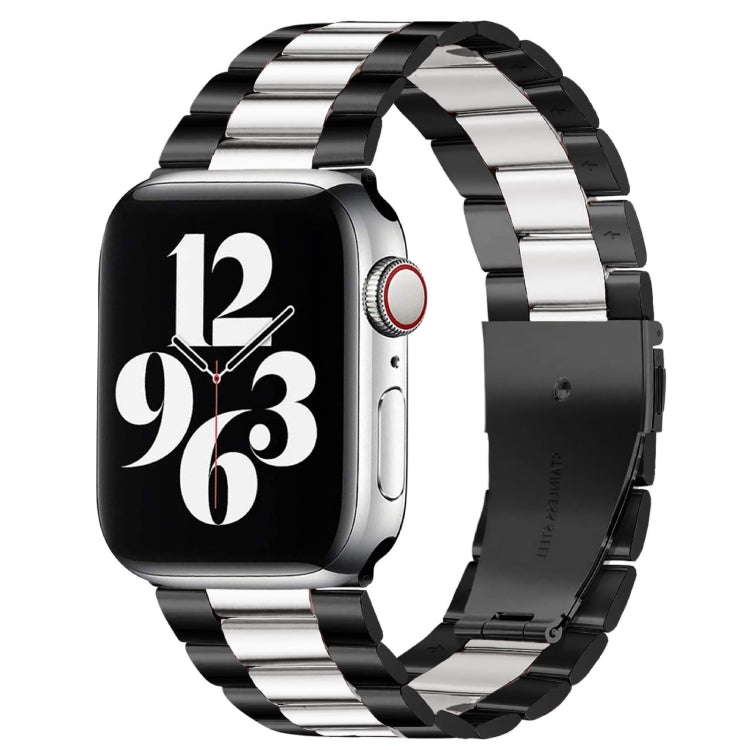 Cinturino in acciaio con fibbia pieghevole per Apple Watch