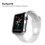 Per Apple Watch Series 3 Custodia protettiva per PC trasparente da 42 mm, For Apple Watch Series 3 / 2 / 1 42mm