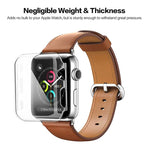 Per Apple Watch Series 3 Custodia protettiva per PC trasparente da 42 mm, For Apple Watch Series 3 / 2 / 1 42mm