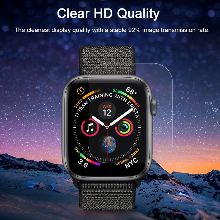 ENKAY Hat-Prince 3D a schermo intero PET curvo con piegatura a caldo Proteggi schermo HD per Apple Watch Series 4 40mm, For Apple Watch Series 6 / 5 / 4 / Watch SE 40mm
