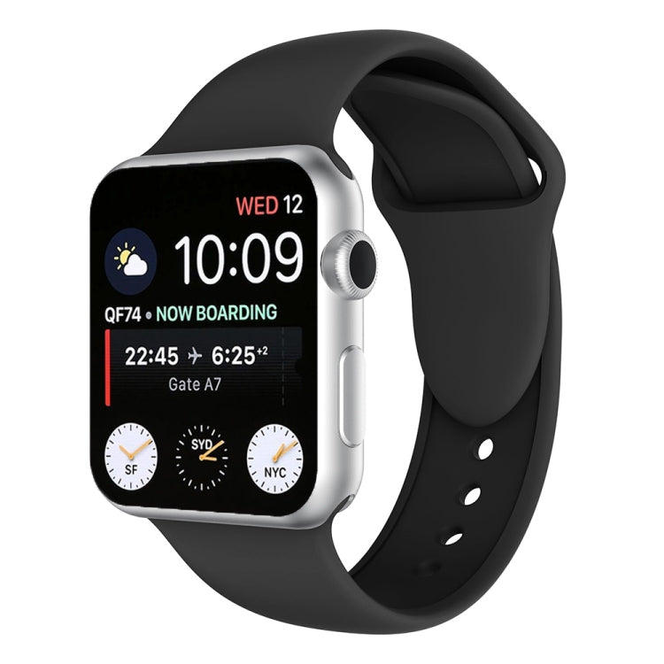 Cinturino in silicone con doppi rivetti per Apple Watch serie 3, 2 e 1 42 mm, Apple Watch 42mm