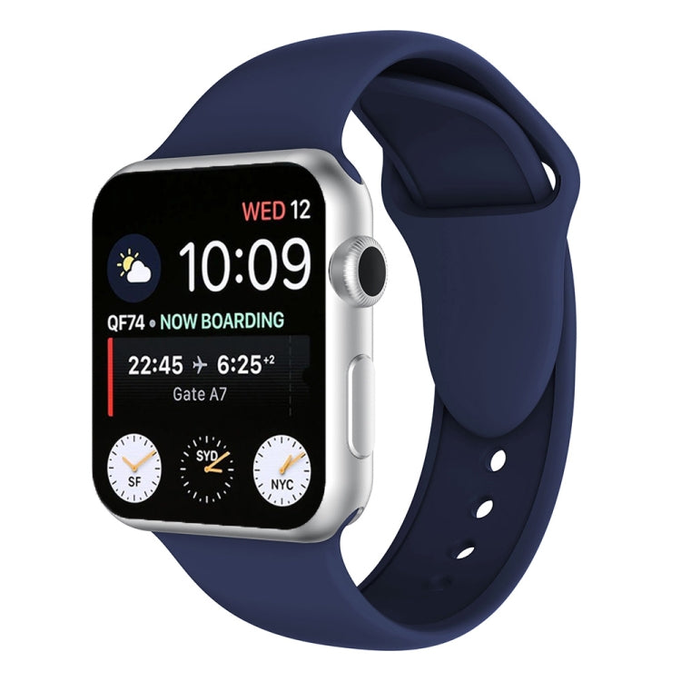 Cinturino in silicone con doppi rivetti per Apple Watch serie 3, 2 e 1 42 mm, Apple Watch 42mm