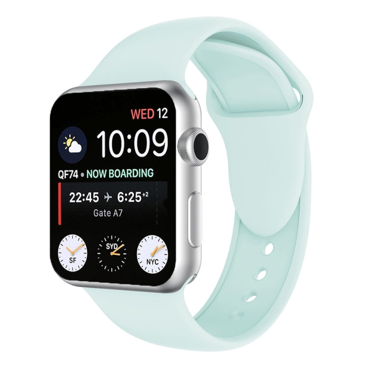 Cinturino in silicone con doppi rivetti per Apple Watch serie 3, 2 e 1 42 mm, Apple Watch 42mm