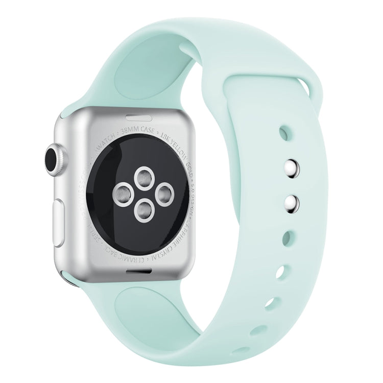 Cinturino in silicone con doppi rivetti per Apple Watch serie 3, 2 e 1 42 mm, Apple Watch 42mm