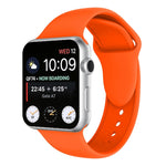 Cinturino in silicone con doppi rivetti per Apple Watch serie 3, 2 e 1 38 mm, Apple Watch 38mm