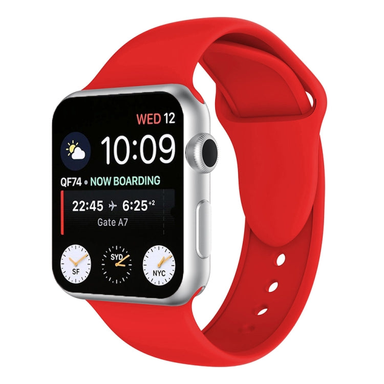 Cinturino in silicone con doppi rivetti per Apple Watch serie 3, 2 e 1 38 mm, Apple Watch 38mm