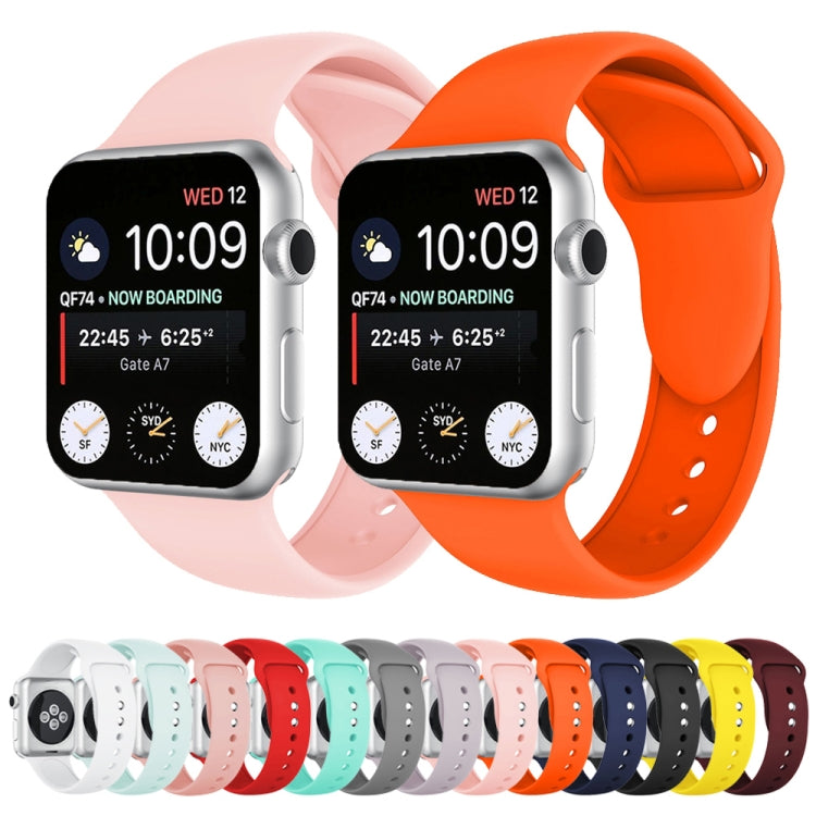 Cinturino in silicone con doppi rivetti per Apple Watch serie 3, 2 e 1 38 mm, Apple Watch 38mm