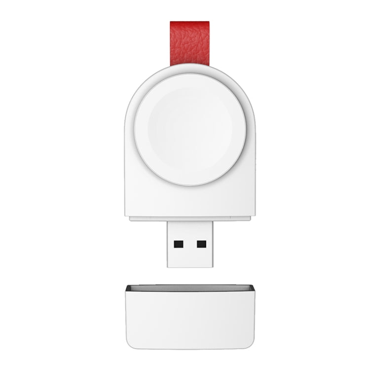 Caricabatterie wireless magnetico standard portatile universale A3 Qi per Apple Watch serie 4 e 3 e 2 e 1