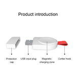 Caricabatterie wireless magnetico standard portatile universale A3 Qi per Apple Watch serie 4 e 3 e 2 e 1
