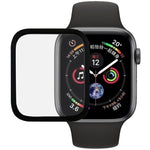 Pellicola in vetro temperato a schermo intero con colla per bordi 3D 9H per Apple Watch serie 5/4 40 mm, For Apple Watch Series 6 / 5 / 4 / Watch SE 40mm