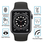 Pellicola in vetro temperato 9H 2.5D per Apple Watch serie 5/4 44mm, For Apple Watch Series 6 / 5 / 4 / Watch SE 44mm