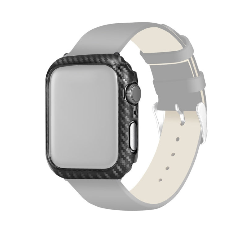 Custodia protettiva per telaio in fibra di carbonio per PC per Apple Watch serie 3, 2 e 1 38 mm, For Apple Watch Series 3 & 2 & 1 38mm