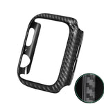 Custodia protettiva per telaio in fibra di carbonio per PC per Apple Watch serie 3, 2 e 1 38 mm, For Apple Watch Series 3 & 2 & 1 38mm