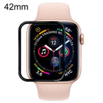 Per Apple Watch Proteggi schermo a copertura totale con pellicola morbida in PET da 42 mm, For Apple Watch Series 3 / 2 / 1 42mm
