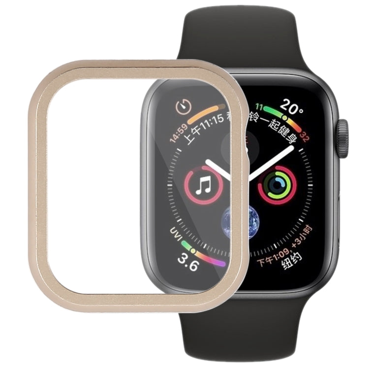 Custodia protettiva con telaio anteriore in metallo per Apple Watch serie 5 e 4 40 mm, For Apple Watch Series 6 / 5 / 4 / Watch SE 40mm