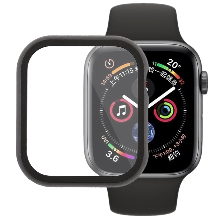 Custodia protettiva con telaio anteriore in metallo per Apple Watch serie 5 e 4 44 mm, For Apple Watch Series 6 / 5 / 4 / Watch SE 44mm