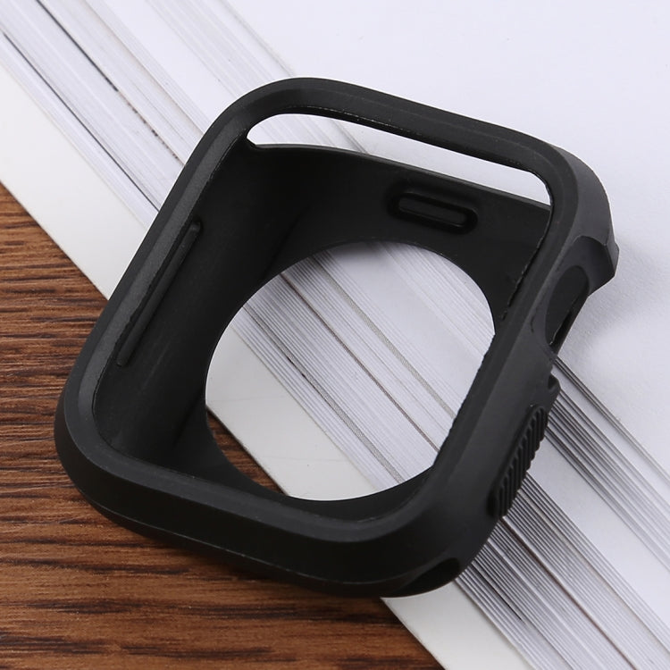 Custodia in silicone a copertura totale per Apple Watch serie 5 e 4 44 mm, Series 5 & 4 44mm, For Apple Watch Series 6 / 5 / 4 / Watch SE 44mm