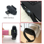 Per supporto base base di ricarica per caricabatterie Xiaomi Mi Band 4 con cavo di ricarica da 1 m