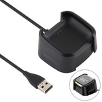 Per supporto base base di ricarica per caricabatterie Fitbit Versa 2 con cavo di ricarica da 1 m