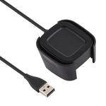 Per supporto base base di ricarica per caricabatterie Fitbit Versa 2 con cavo di ricarica da 1 m