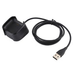 Per supporto base base di ricarica per caricabatterie Fitbit Versa 2 con cavo di ricarica da 1 m