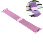 Per Apple Watch Serie 7 41 mm / 6 e SE e 5 e 4 40 mm / 3 e 2 e 1 38 mm Cinturino in nylon magnetico che cambia colore, 40mm