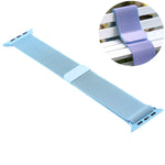 Per Apple Watch Ultra 49 mm / Serie 8 e 7 45 mm / SE 2, 6, SE e 5 e 4 44 mm / 3, 2 e 1 42 mm Cinturino in nylon magnetico che cambia colore, 44mm