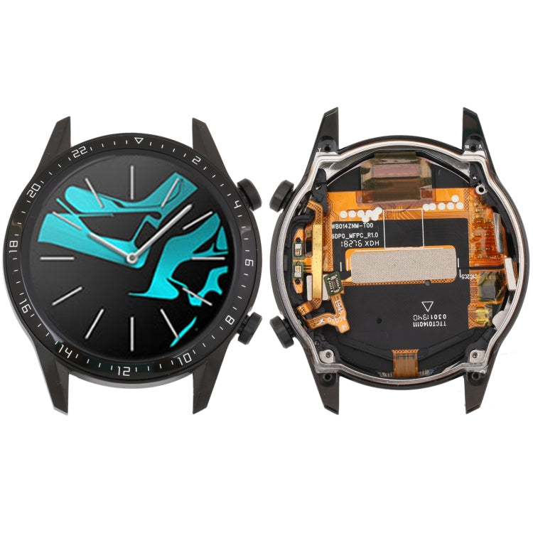 Schermo LCD e digitalizzatore assemblaggio completo con cornice per Huawei Watch GT 2 46mm, For Huawei Watch GT 2 46mm(Black), For Huawei Watch GT 2 46mm(Silver), For Huawei Watch GT 2 46mm(Grey)