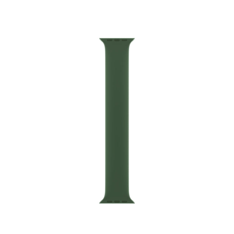 Per Apple Watch Ultra 49 mm / Serie 8 e 7 45 mm / SE 2 e 6 e SE e 5 e 4 44 mm / 3 e 2 e 1 42 mm Cinturino elastico in silicone tinta unita, misura: S 130 mm