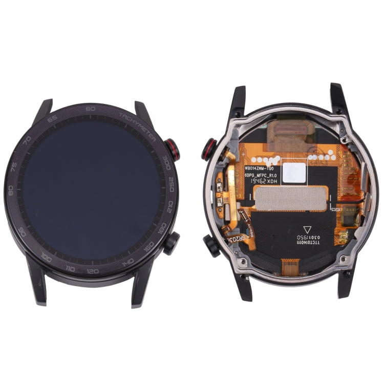 Schermo LCD e digitalizzatore assemblaggio completo con cornice per Honor Magic Watch 2 MNS-B19 46mm, For Honor Magic Watch 2 46mm