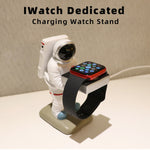 Supporto di ricarica wireless Astronauta Spaceman per Apple Watch, For Apple Watch