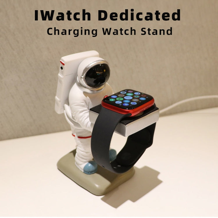 Supporto di ricarica wireless Astronauta Spaceman per Apple Watch, For Apple Watch