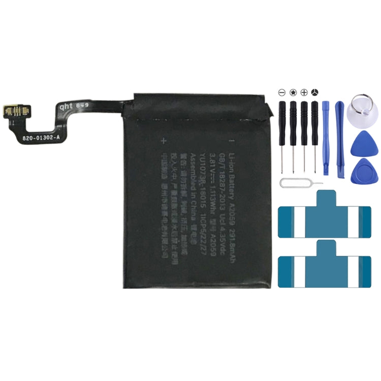 Batteria agli ioni di litio per Apple Watch Serie 4 40 mm A2058 A2059, For Watch Series 4 40mm