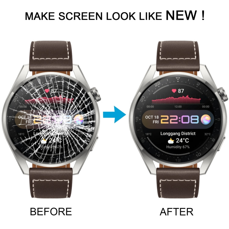 Original LCD Screen and Digitizer Full Assembly for Huawei Watch 3 Pro, For Huawei Watch 3 Pro