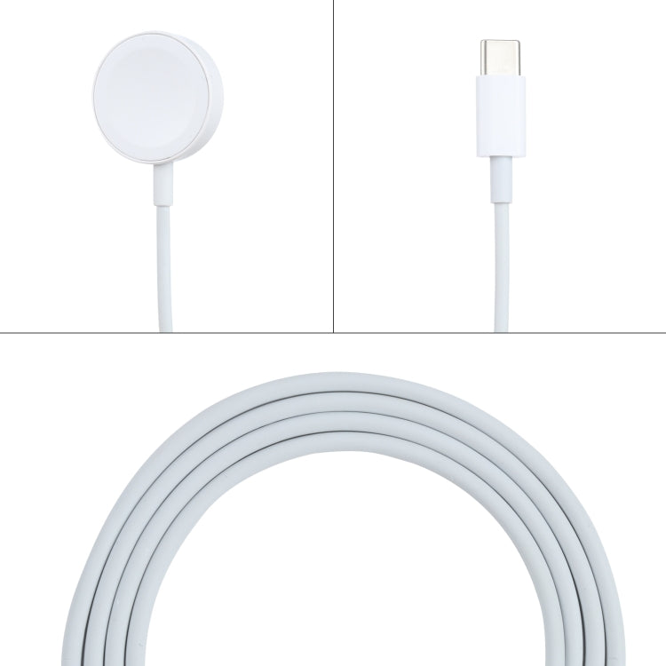 Cavo di ricarica rapida magnetica wireless al cavo Type-C / USB-C per Apple Watch