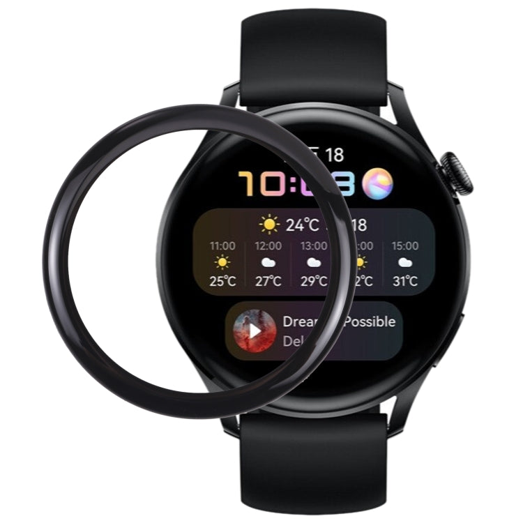 Lente in vetro esterna esterna dello schermo anteriore originale per Huawei Watch 3, For Huawei Watch 3 (Original)