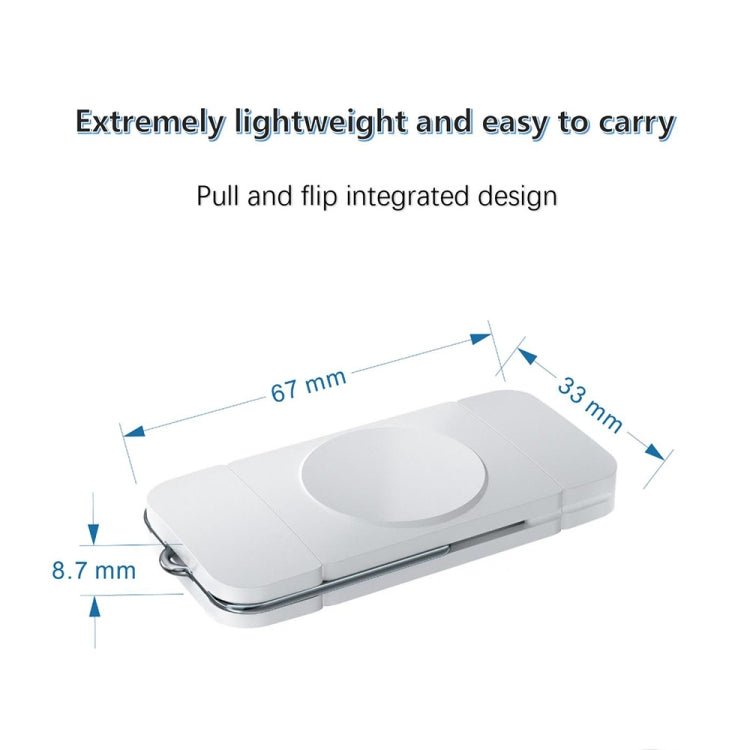 Caricabatterie rapido wireless magnetico USB / tipo C U8 per la serie Apple Watch, U8