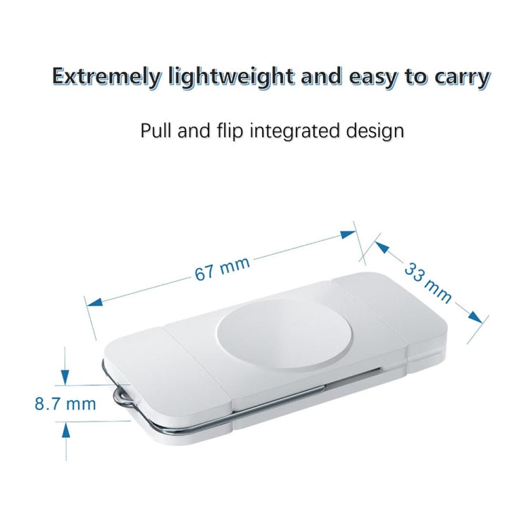 Caricatore rapido wireless magnetico USB / tipo C U8S per Samsung Watch 3/4, 4 Classic, Active 1/2