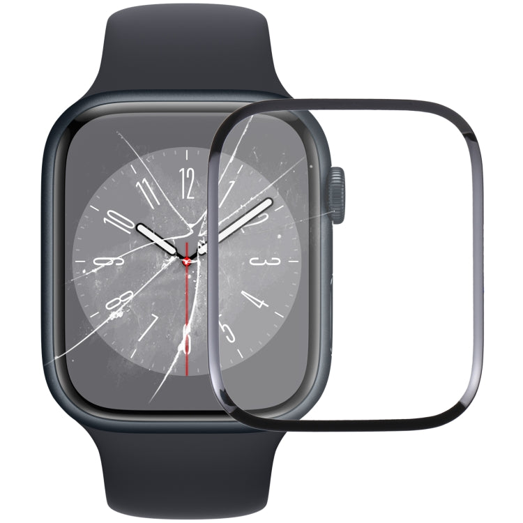 Front Screen Outer Glass Lens for Apple Watch Series 8 45mm, For Apple Watch Series 8 45mm