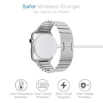 Caricabatterie wireless magnetico portatile universale di tipo C da 2 m per Apple Watch Ultra e Ultra 2 e serie 9 e 8 e 7 e 6 e 5 e 4 e 3 e 2, 2m