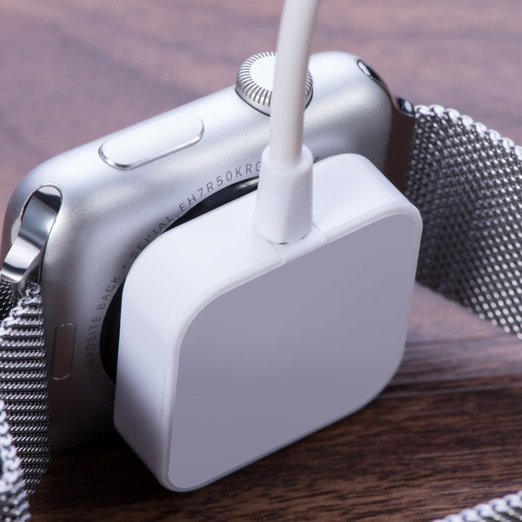 Cavo di ricarica USB per caricabatterie rapido magnetico quadrato da 1 m per orologi Apple Series Ultra/8/7/6/SE/SE2/5/4/3/2