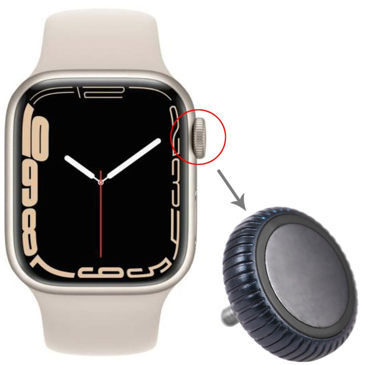 Sostituzione del dado della corona dell'orologio per Apple Watch Series 7 (GPS), For Apple Watch Series 7 (GPS)