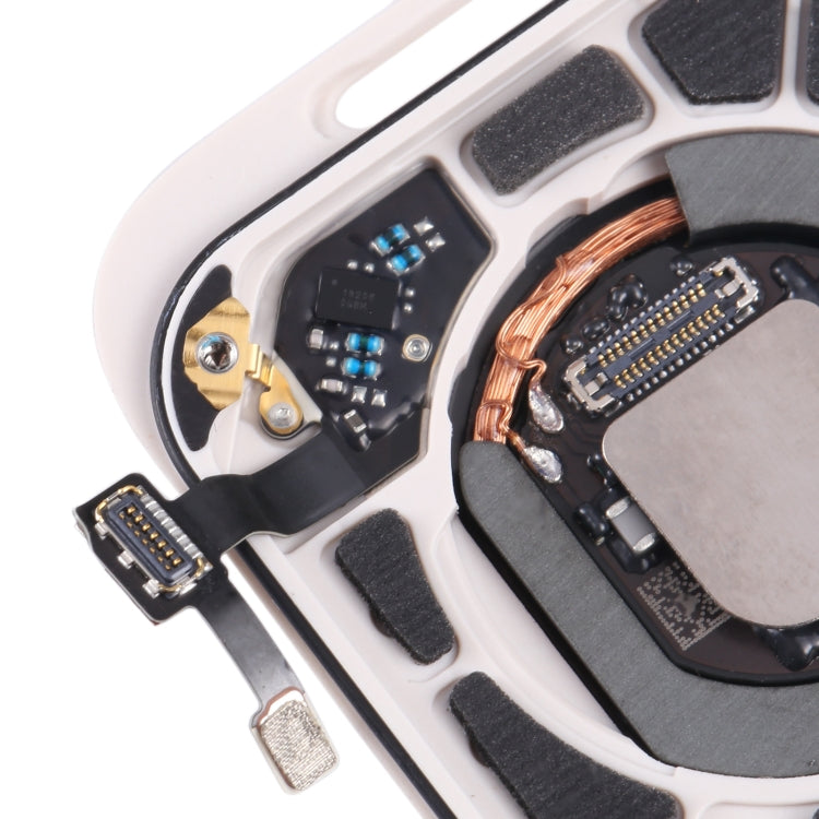 Cover posteriore in vetro con bobina di ricarica wireless per Apple Watch Series SE 2022 40mm GPS Edition (colore Starlight), For Watch Series SE 2022 40mm GPS